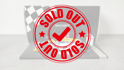 Minichamps Williams Honda FW11 Nelson Piquet Keke Rosberg Taxi German GP 1986 1/18 117860106