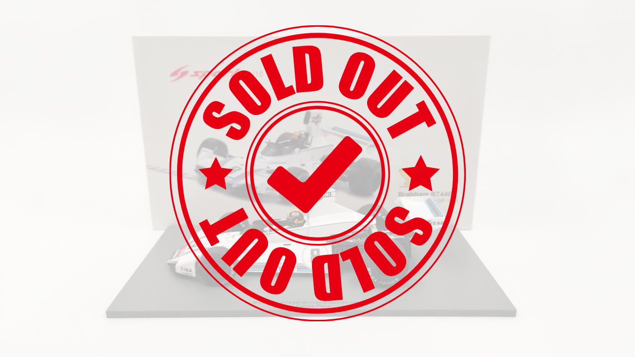 Spark Brabham BT44b Carlos Pace Winner Brazilian GP 1/18 1975 18S540