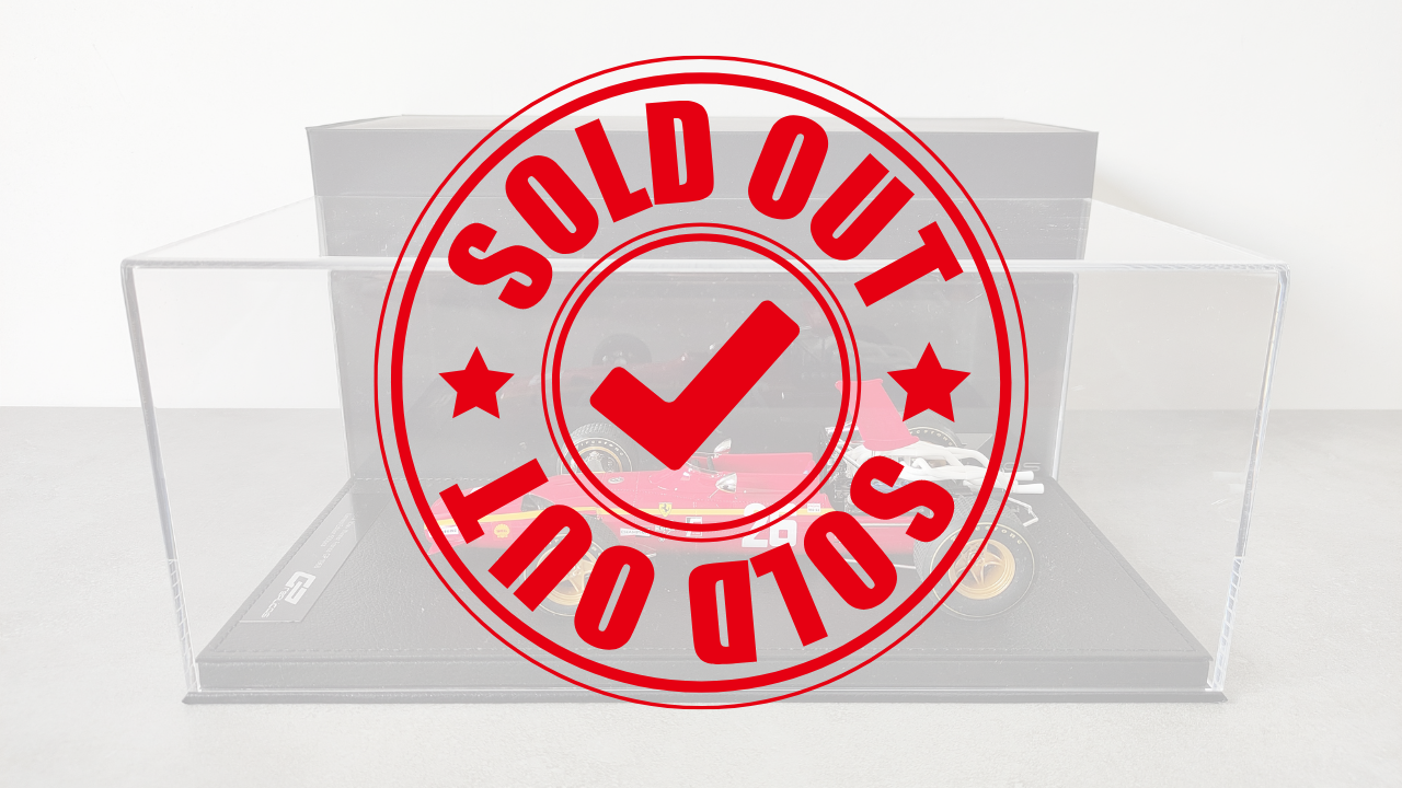 GP Replicas #26 Scuderia Ferrari 312 Jacky Ickx 1968 French GP winner 1/18