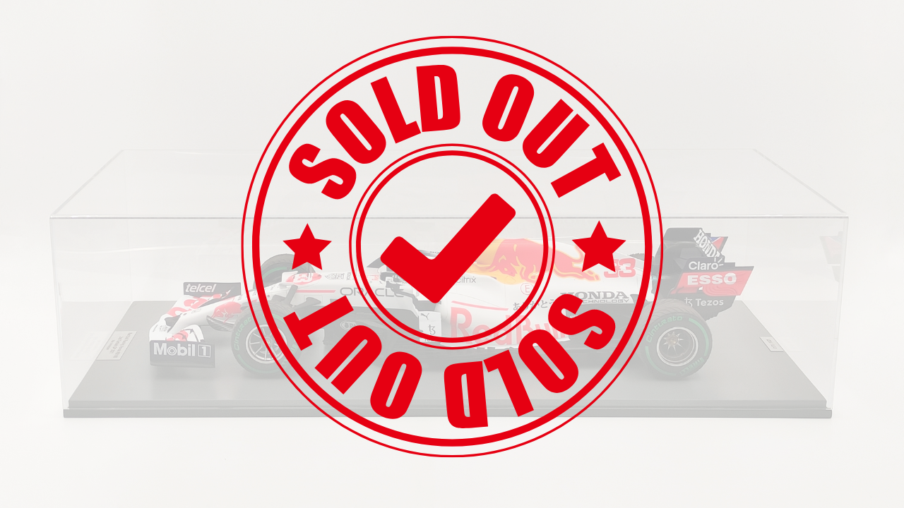 Spark Red Bull Honda RB16b Max Verstappen Turkish GP F1 World Champion 2021 1/12 12S031