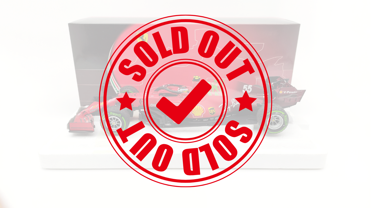 BBR Mission Winnow Scuderia Ferrari SF21 Carlos Sainz 2021 Emilia Romagna GP 1/18