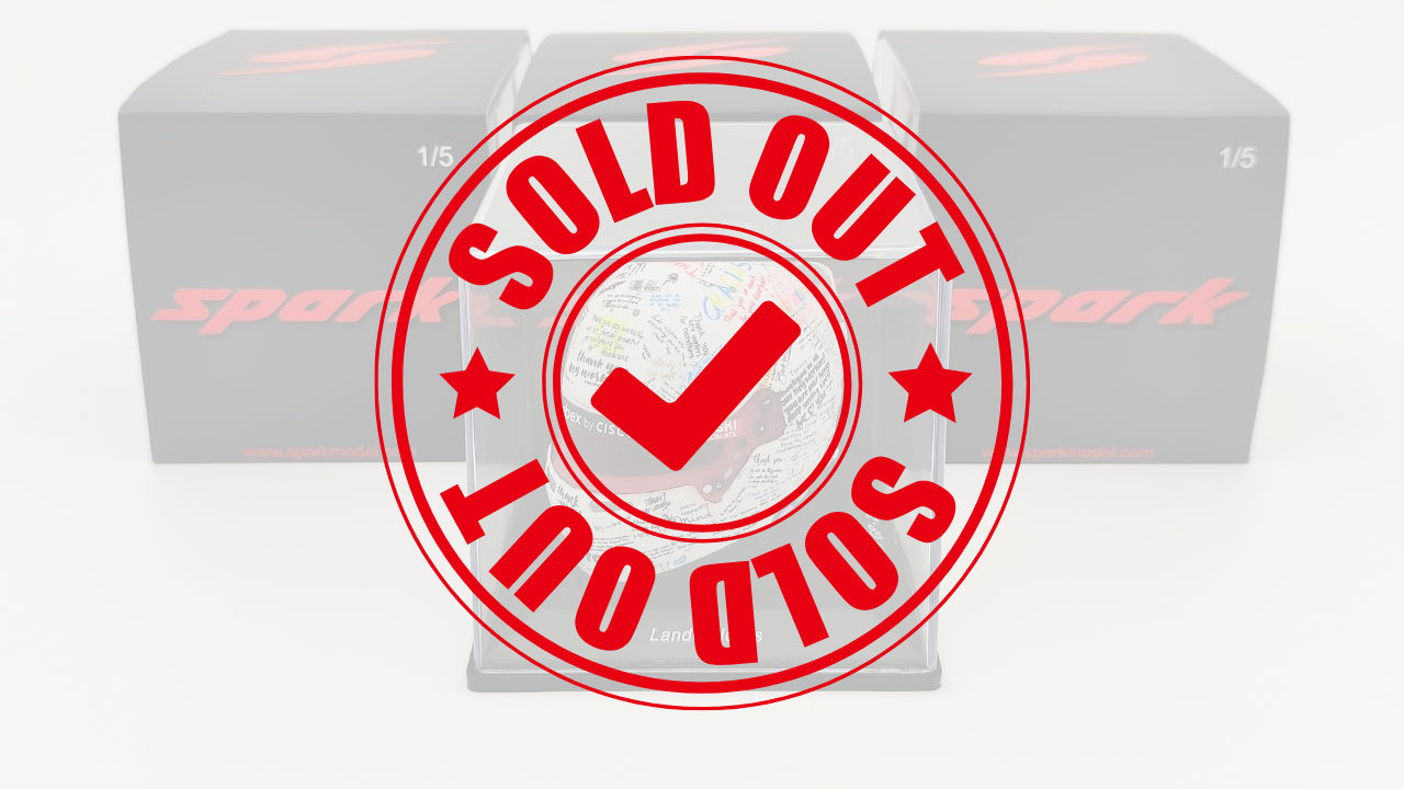 Spark Bell Helmet Lando Norris Mclaren British GP 2021 1/5 5HF067