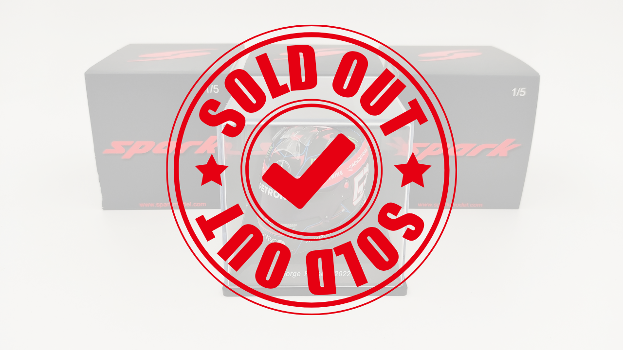 Spark Bell Helmet George Russell AMG Mercedes F1 2022 1/5 5HF072