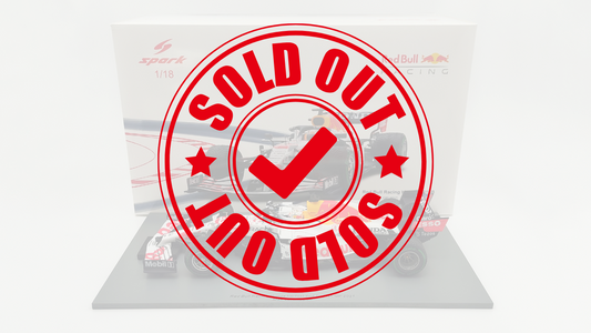 Spark Red Bull Honda RB16b Max Verstappen Turkish GP F1 World Champion 2021 1/18 18S605