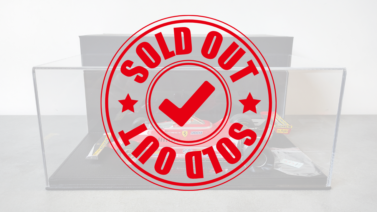 GP Replicas Ferrari 312T4 Gilles Villeneuve 1979 Dutch GP 1/18 GP002CN