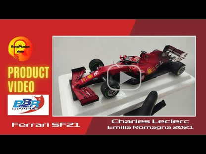 BBR Scuderia Ferrari SF21 Charles Leclerc 2021 Emilia Romagna GP 1/18
