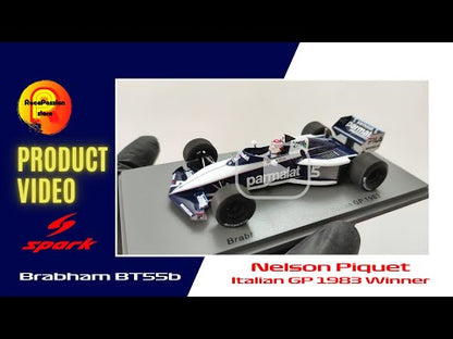 Spark Brabham BMW BT52B Nelson Piquet 1983 F1 World Champion Winner Italian GP 1/43 S7098
