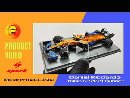 Spark Mclaren Mercedes MCL35M Daniel Ricciardo 2021 Italian GP winner 1/43