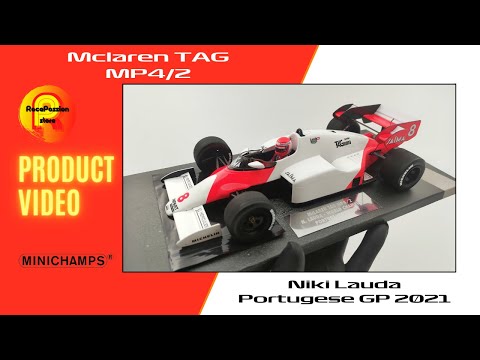 Minichamps Mclaren TAG MP4/2 Niki Lauda Portugese GP 1984 1/18
